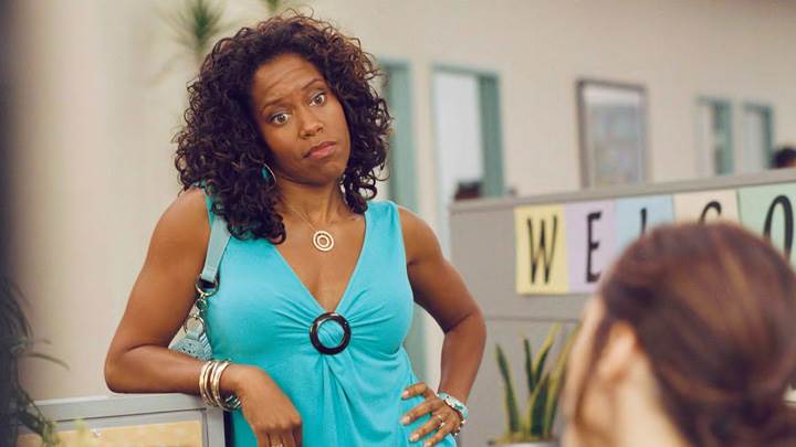Year Of The Dog – Regina King In Green Dress
